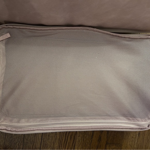 BEIS Blush Pink Convertible Weekender - Picture 13 of 16